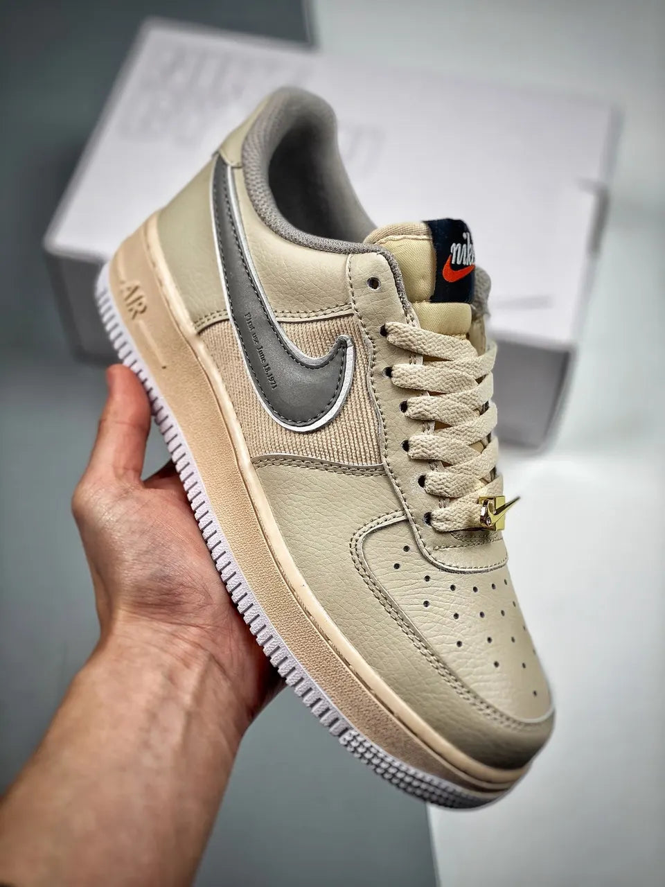 Nike AF1 First Use Beige