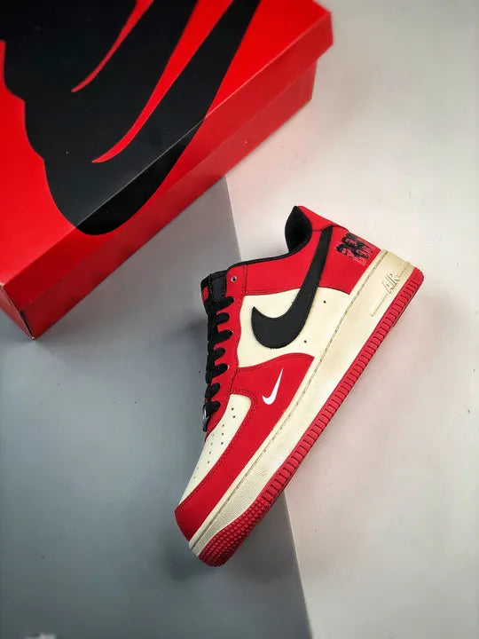 Air Force 1 Red Black - Hình 3