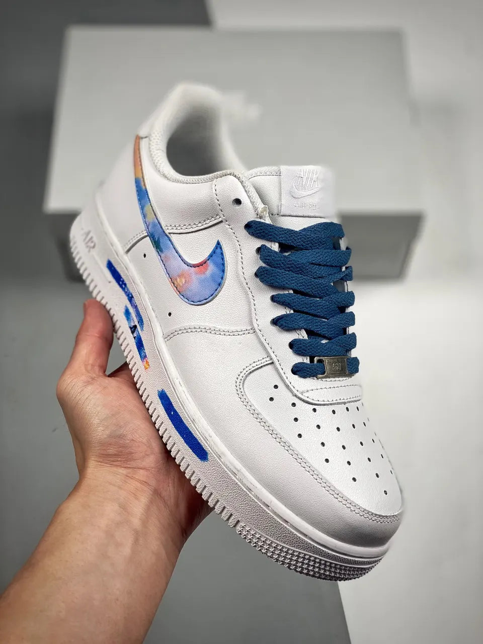 AF1 White Blue Cloud
