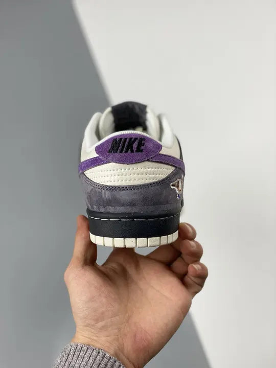 vintage Nike Dunk Low Grey Purple - Hình 7