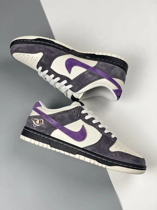 vintage Nike Dunk Low Grey Purple - Hình 3