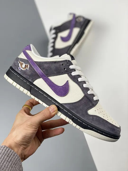 vintage Nike Dunk Low Grey Purple - Hình 2