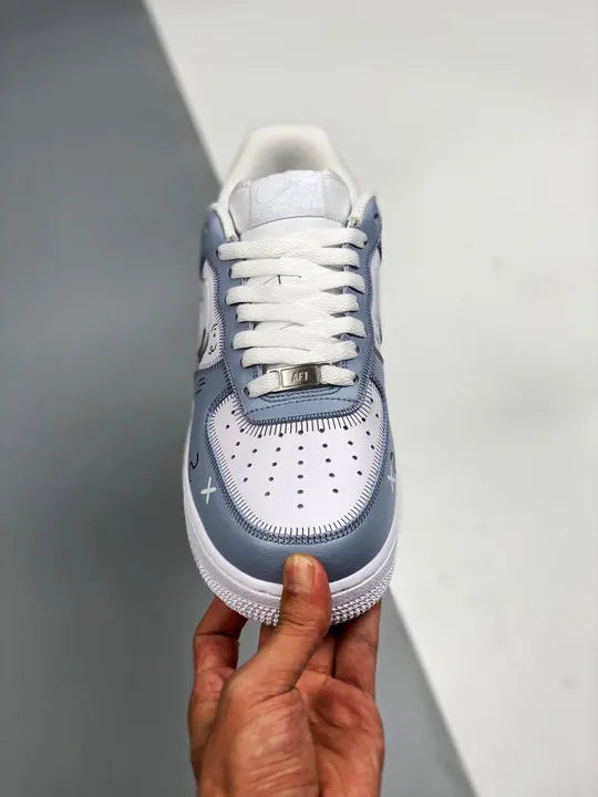 Nike Air Force 1 Grey Doodle - Hình 5
