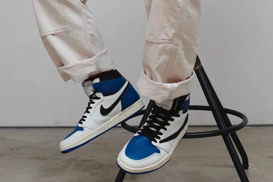 Air Jordan 1 Travis Scott Fragment - Hình 6