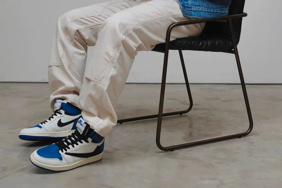 Air Jordan 1 Travis Scott Fragment - Hình 4