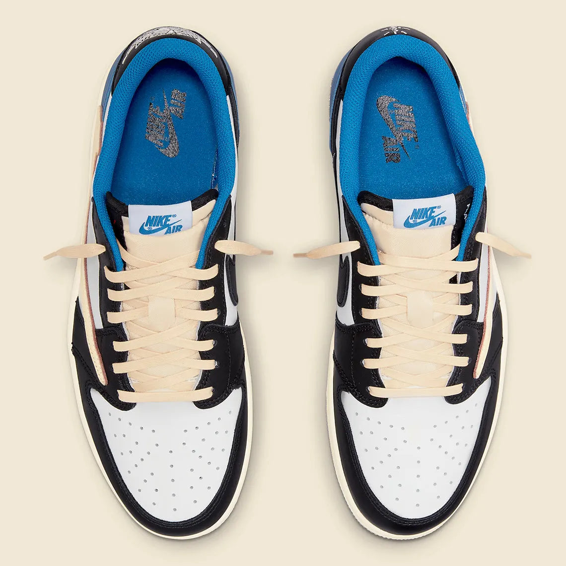 Travis Scott Jordan 1 Blue - Hình 4