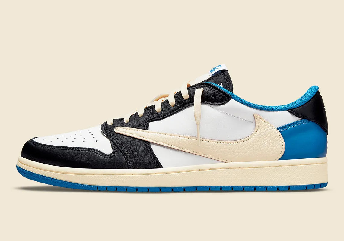 Travis Scott Jordan 1 Blue - Hình 6