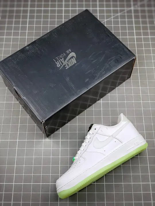 Nike AF1 White Glow Smiley - Hình 2