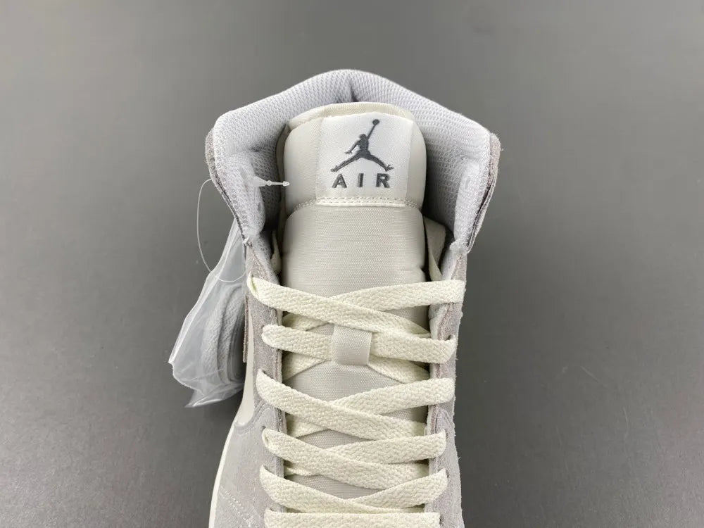 Air Jordan 1 Grey White - Hình 2