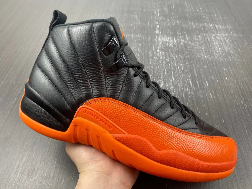 Air Jordan 12 Black/Orange - Hình 16