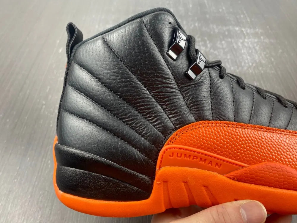 Air Jordan 12 Black/Orange - Hình 14