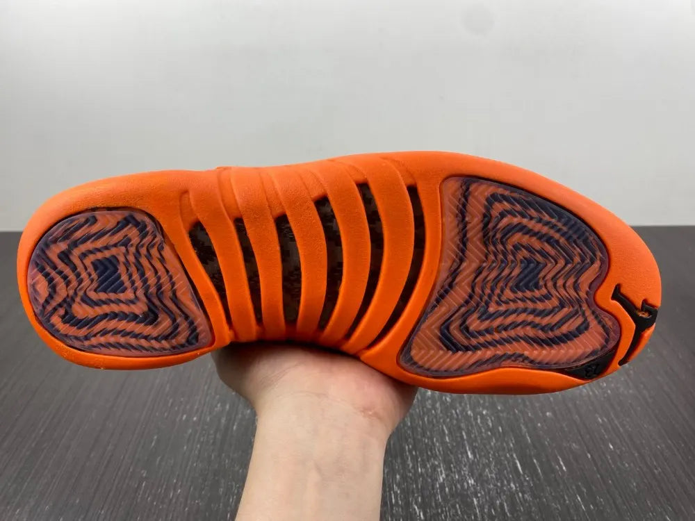 Air Jordan 12 Black/Orange - Hình 13