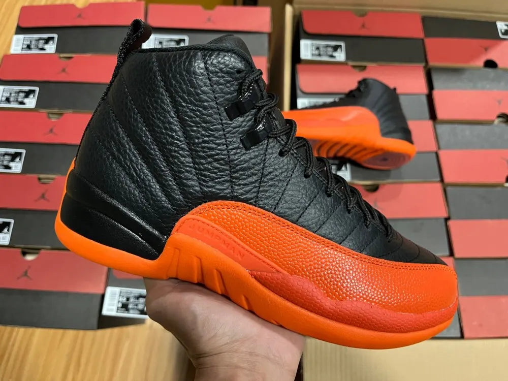 Air Jordan 12 Black/Orange - Hình 7