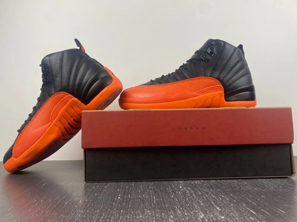 Air Jordan 12 Black/Orange - Hình 20