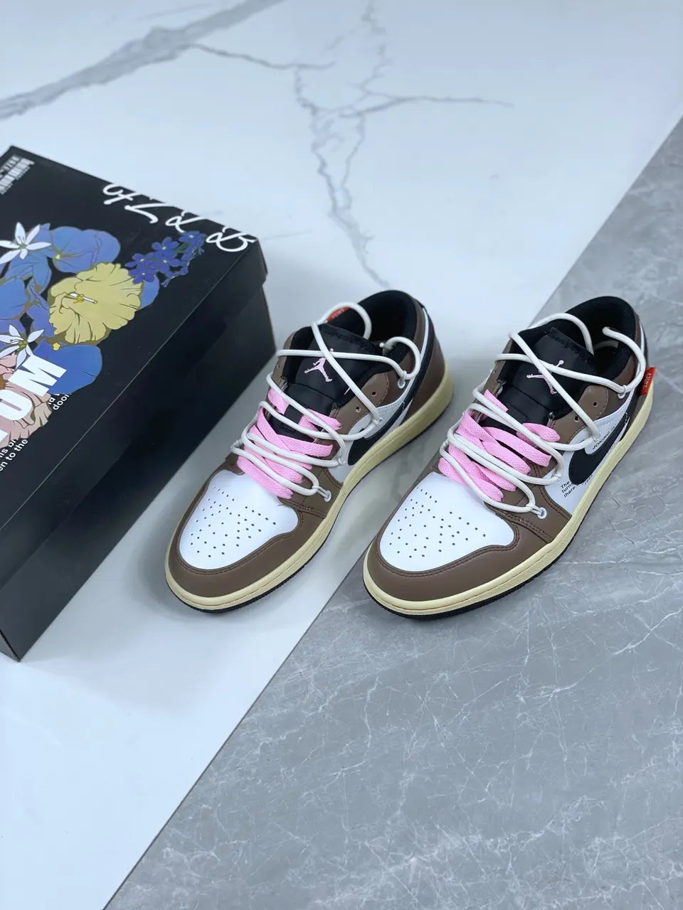 Jordan 1 Low Brown JOKING