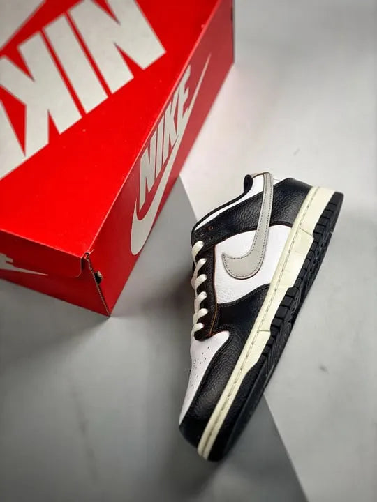 retro Nike Dunk Low Black White - Hình 3