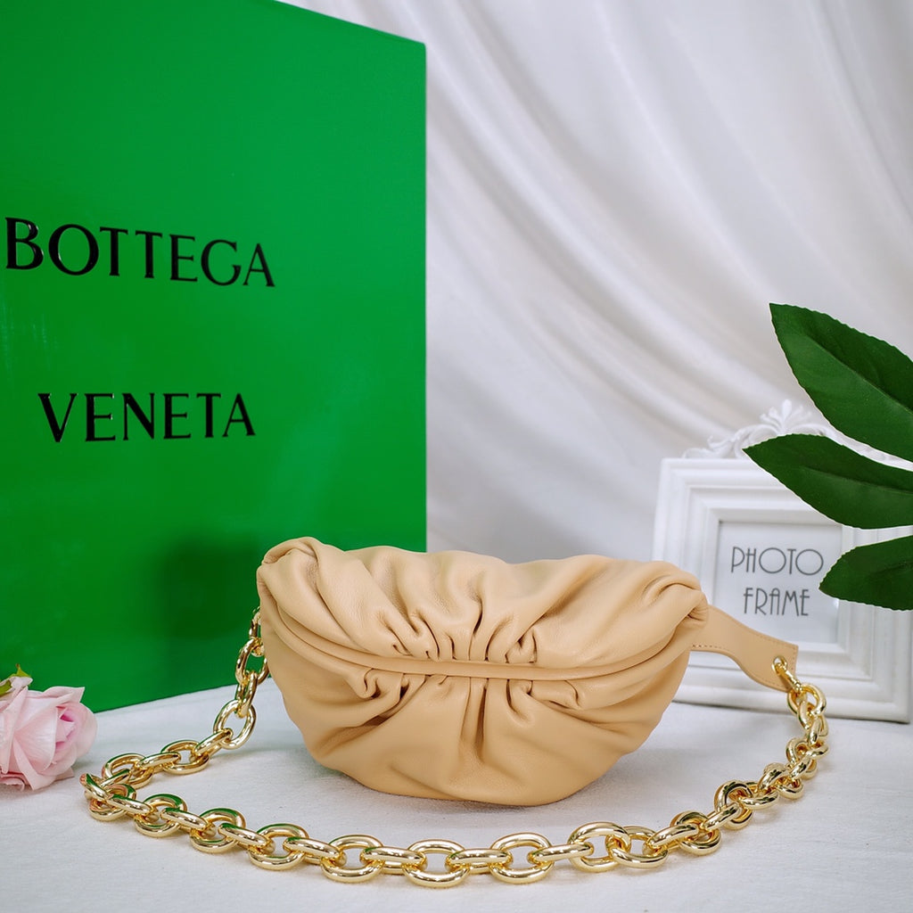 Bottega Veneta 22X13X5 Orange & Green Designer Belt - detail image 7