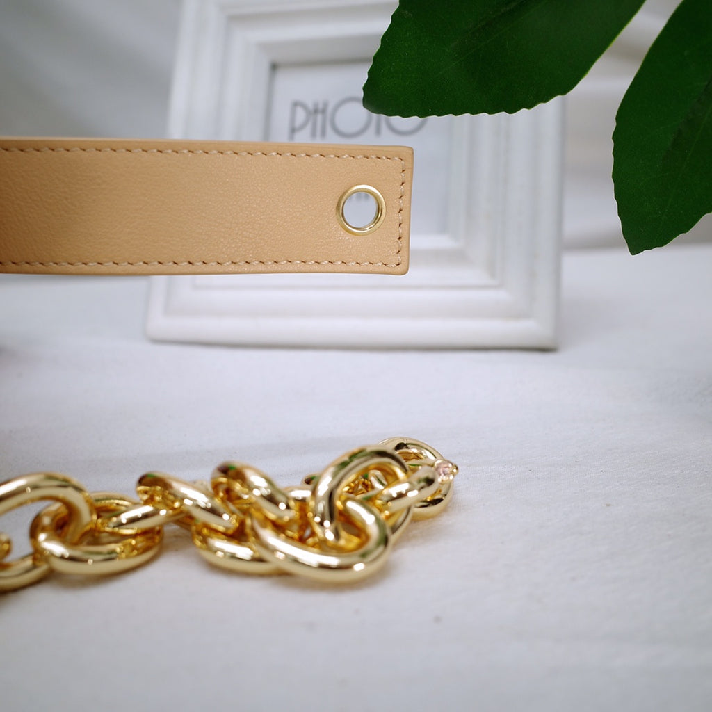 Bottega Veneta 22X13X5 Orange & Green Designer Belt - detail image 5