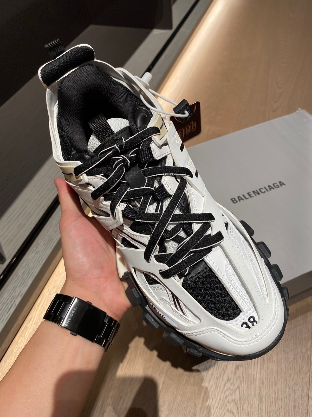 Balenciaga Black & Brown Designer Shoes Edition 5 - detail image 4
