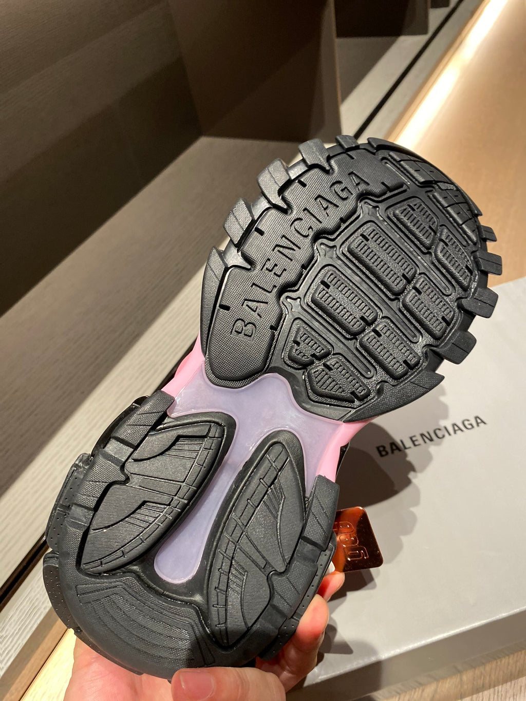 Balenciaga Black & Pink Designer Shoes - detail image 8