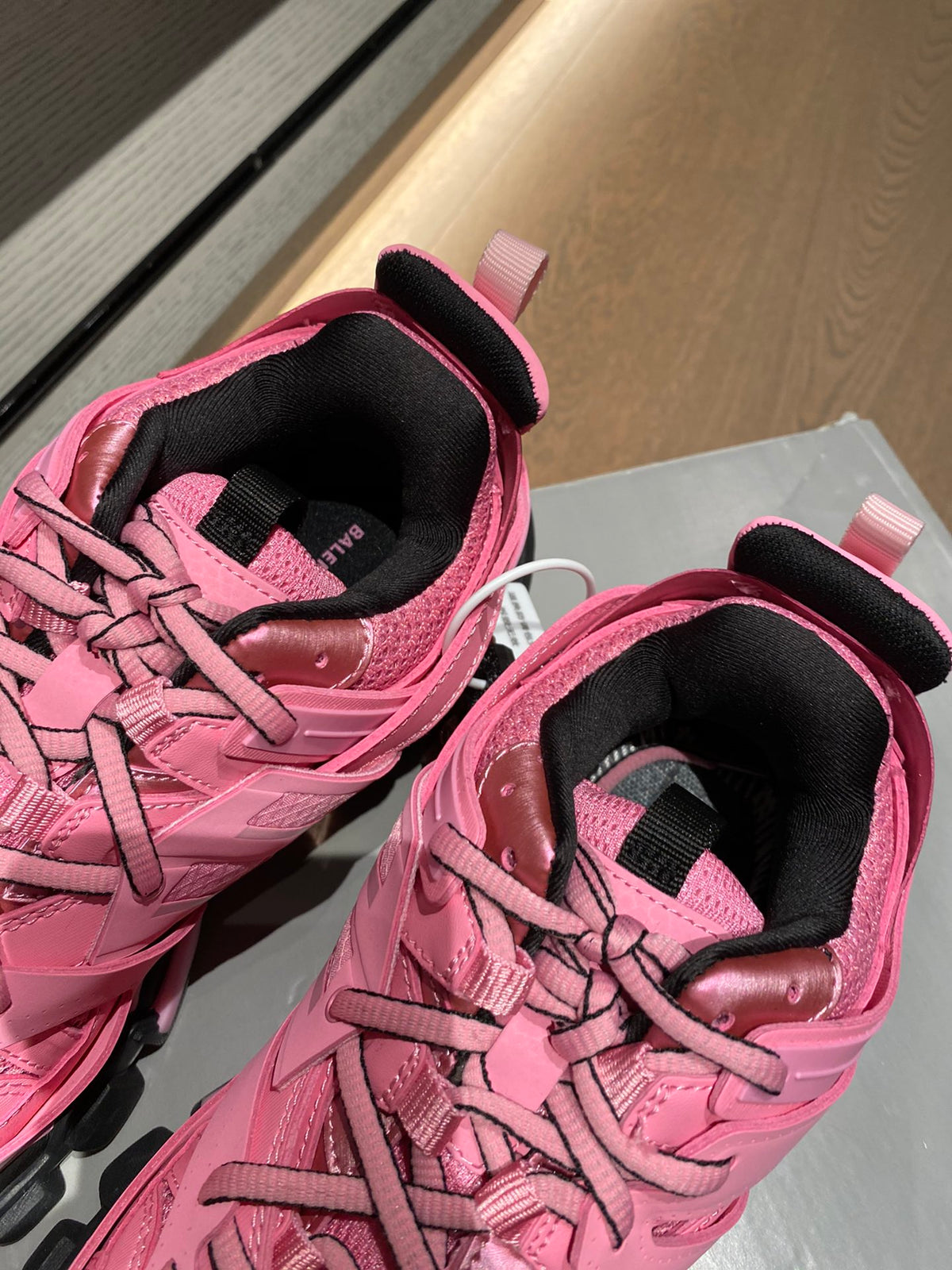 Balenciaga Black & Pink Designer Shoes - detail image 9
