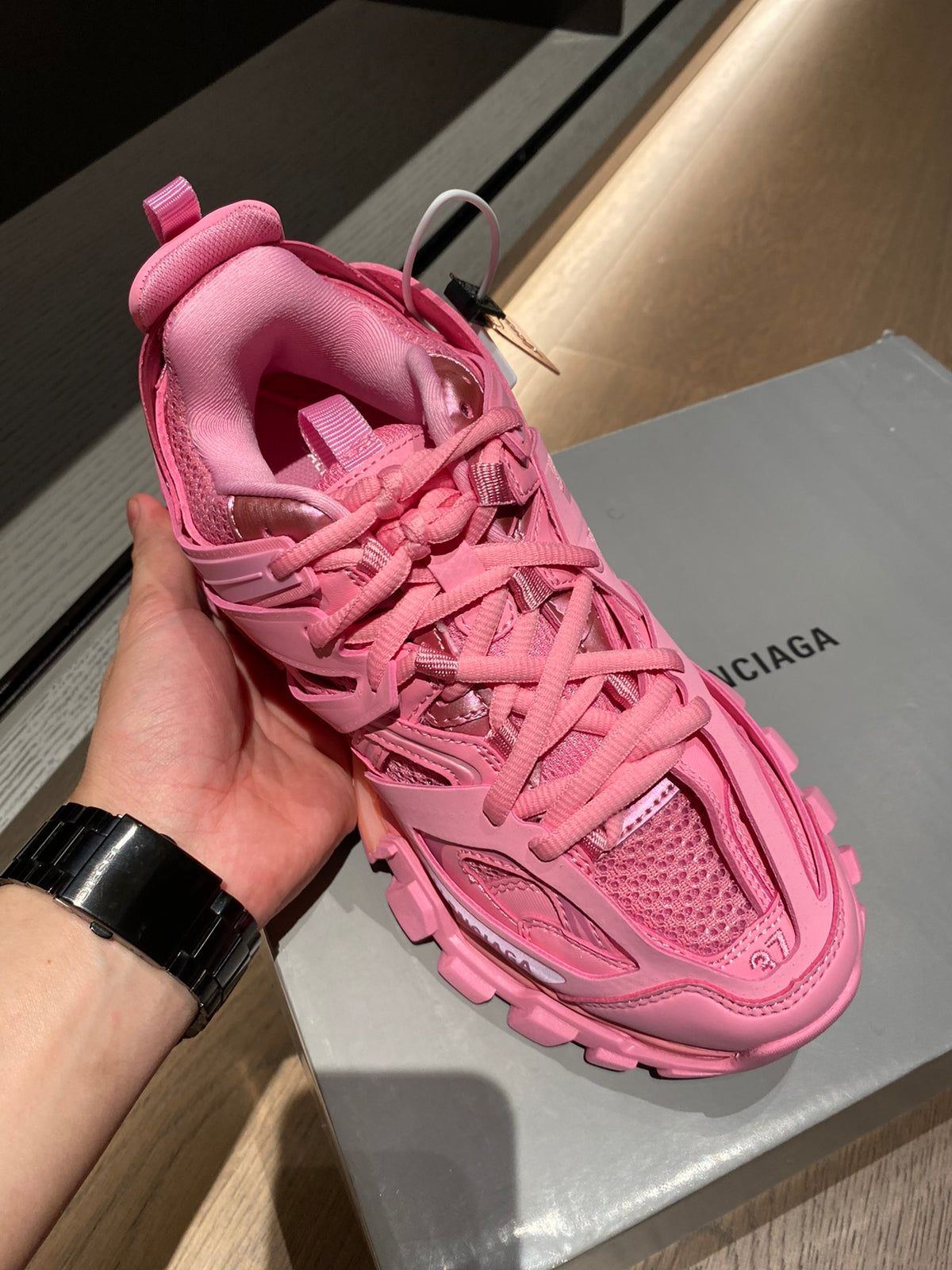 Balenciaga Pink Designer Shoes - detail image 4