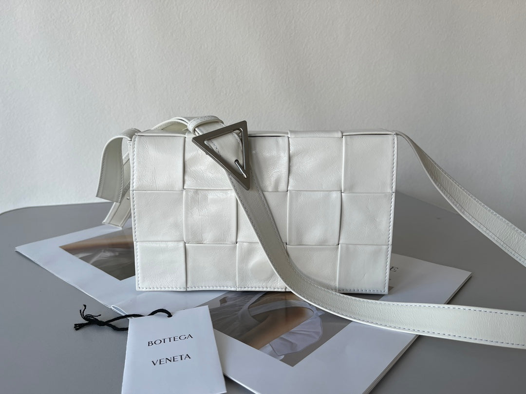 Bottega Veneta Silver Designer Handbag Edition 109