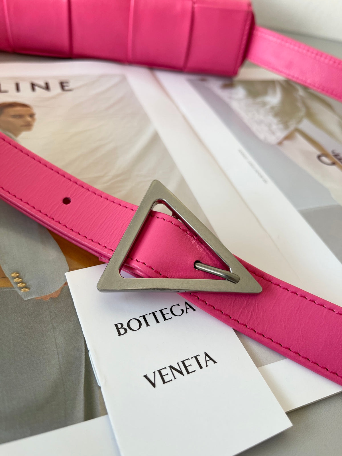 Bottega Veneta Pink Designer Handbag Edition 7 - detail image 4
