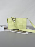 Bottega Veneta 667298 Gold & Green Designer Handbag