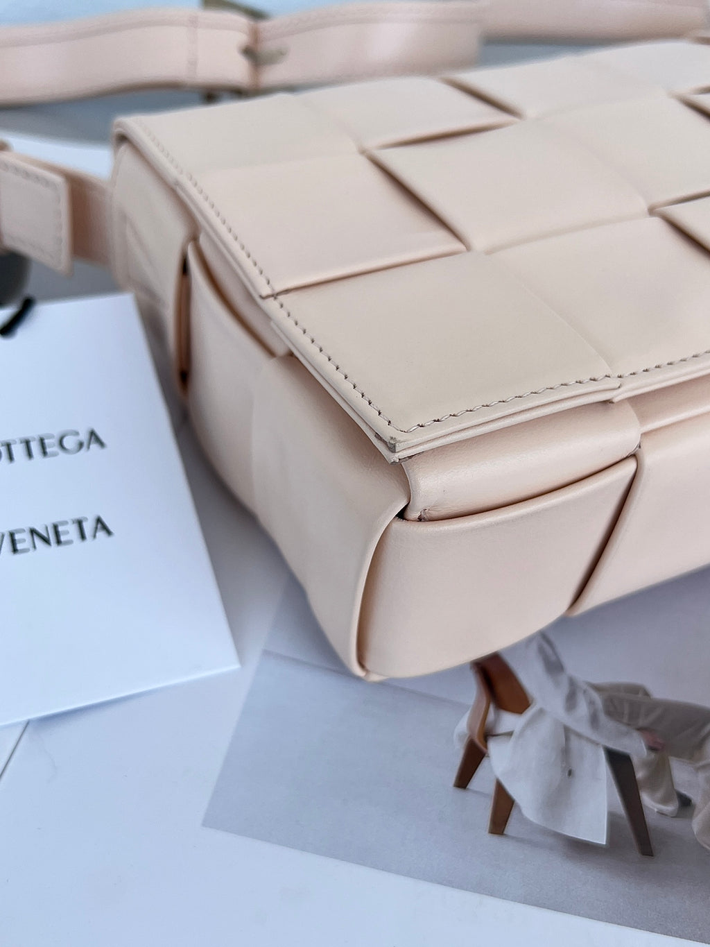 Bottega Veneta 667298 Gray Designer Handbag Edition 2 - detail image 5