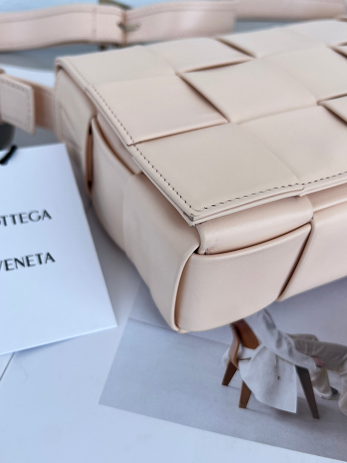 Bottega Veneta 667298 Gray Designer Handbag Edition 2 - detail image 5