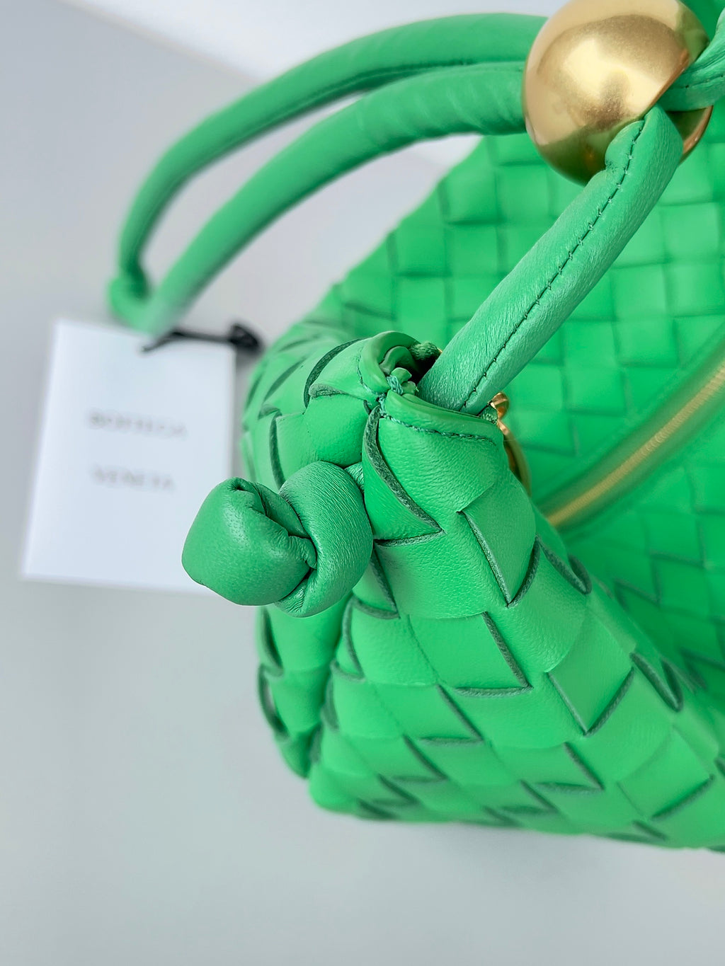 Bottega Veneta 701024 Green Designer Handbag - detail image 6