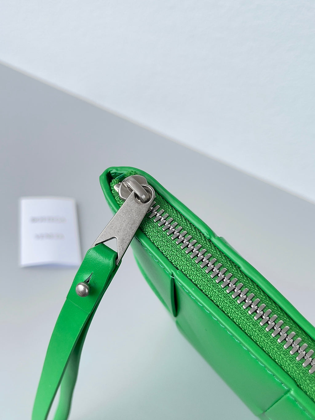 Bottega Veneta 649616 Green Clutch Bag - detail image 4