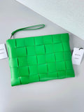 Bottega Veneta 649616 Green Clutch Bag