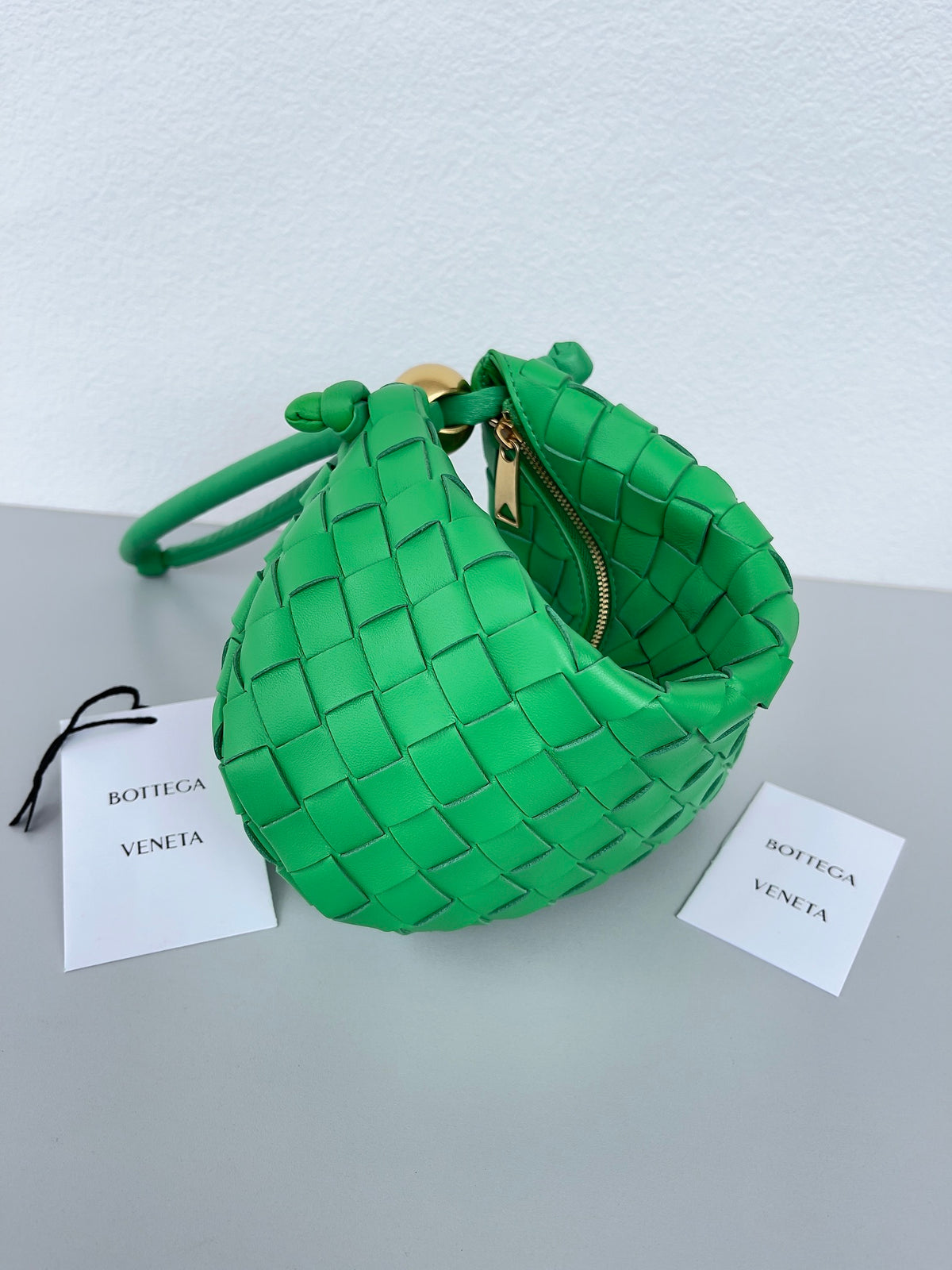 Bottega Veneta 701023 Green Designer Wallet - detail image 3