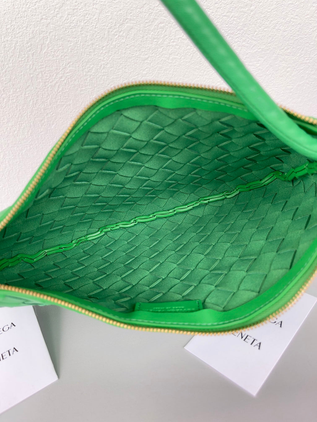 Bottega Veneta 701023 Green Designer Wallet - detail image 9