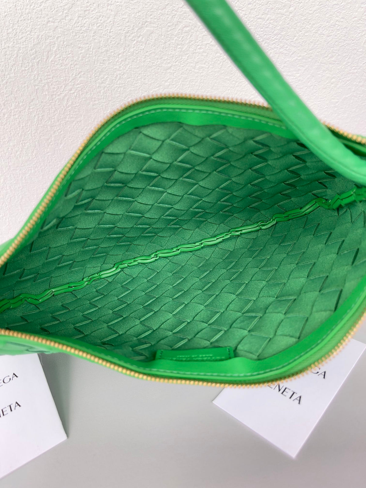 Bottega Veneta 701023 Green Designer Wallet - detail image 9