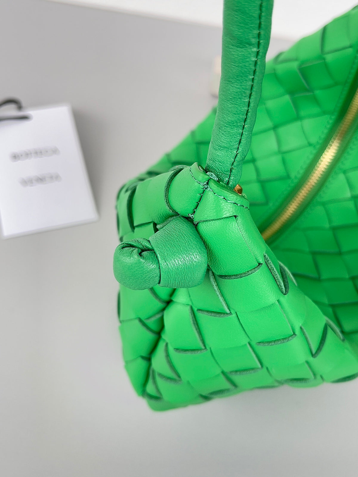 Bottega Veneta 701023 Green Designer Wallet - detail image 6