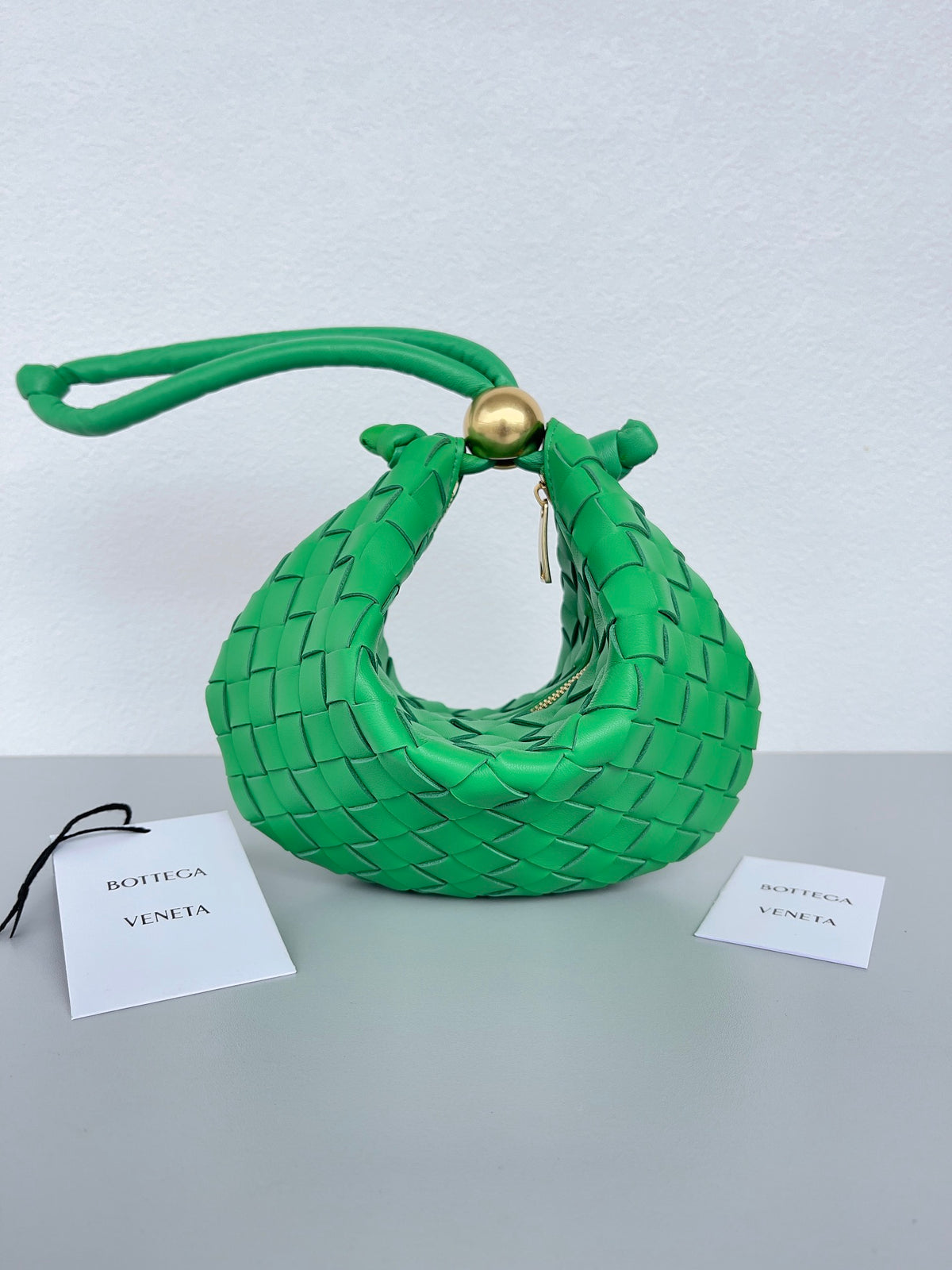 Bottega Veneta 701023 Green Designer Wallet