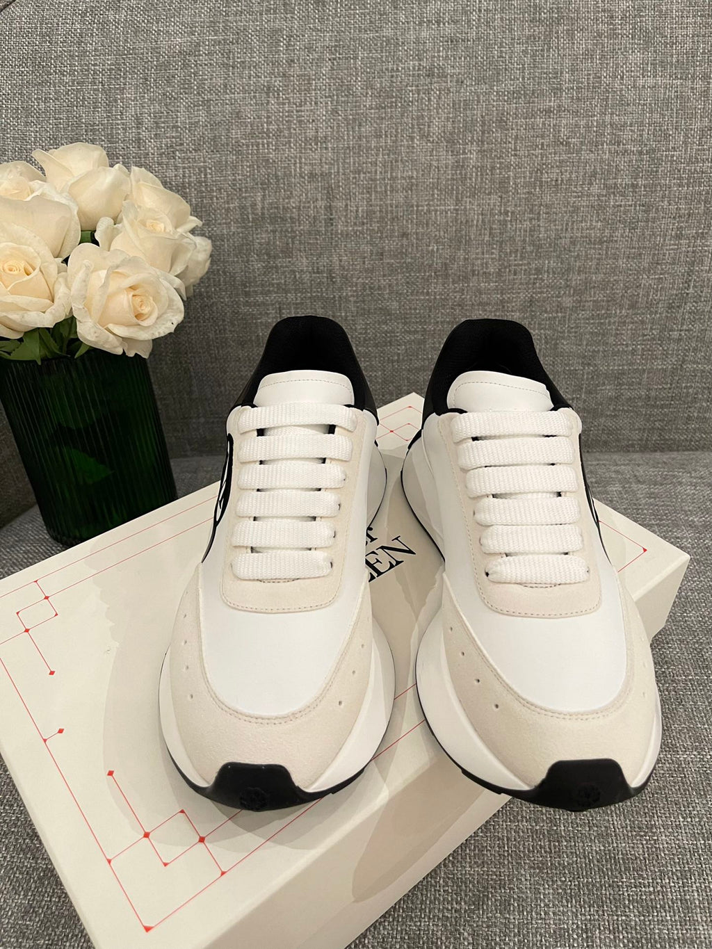 Alexander McQueen Black Designer Shoes EU 35-44 Edition 30