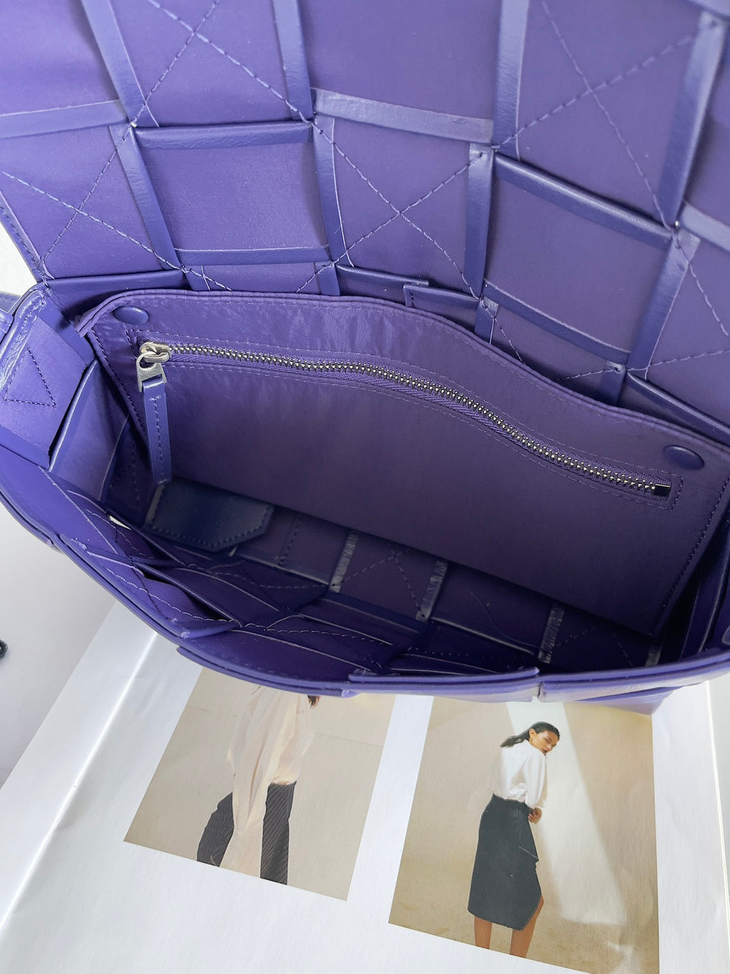 Bottega Veneta 667298 Blue Designer Handbag Edition 2 - detail image 9