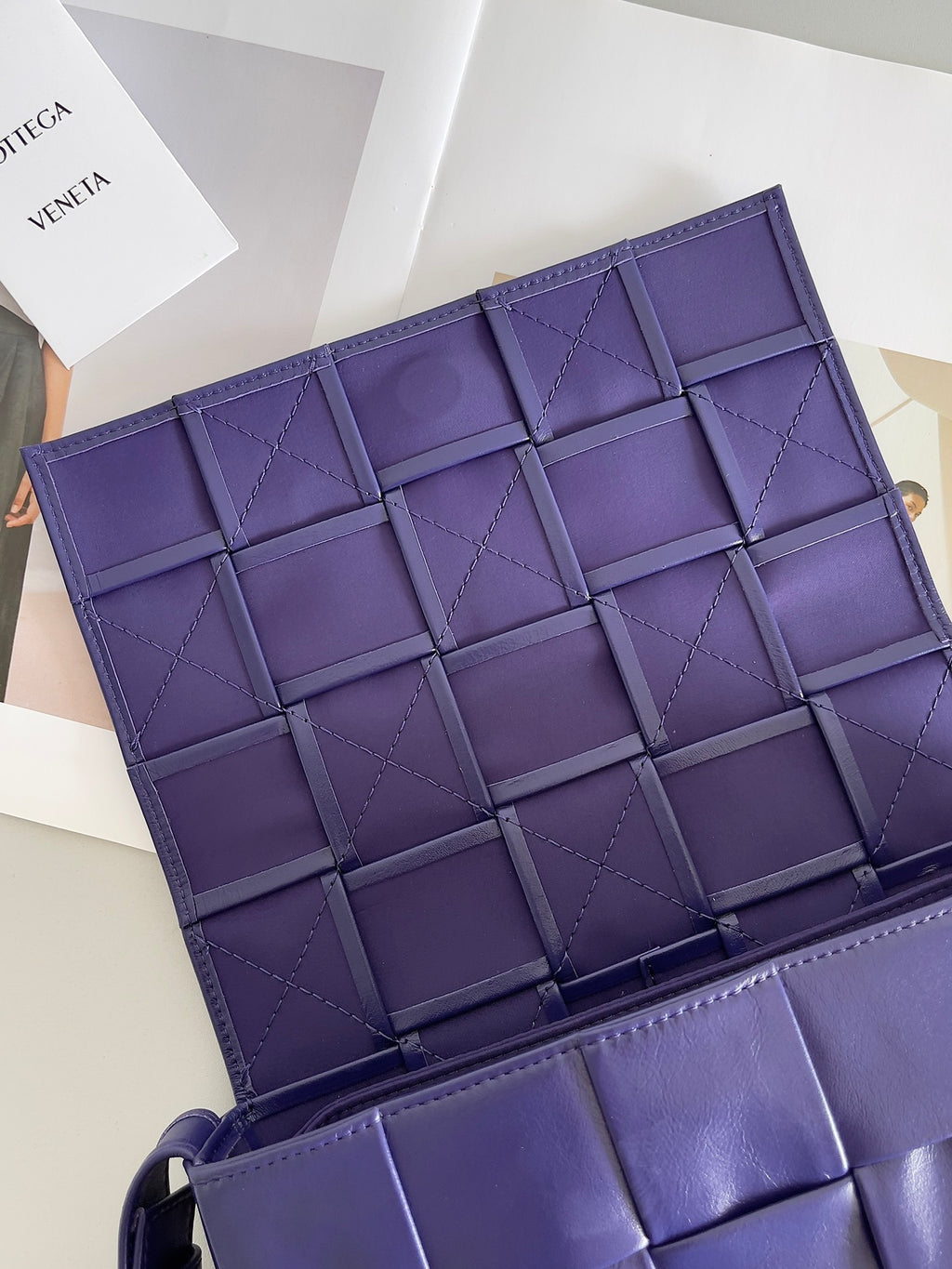 Bottega Veneta 667298 Blue Designer Handbag Edition 2 - detail image 6