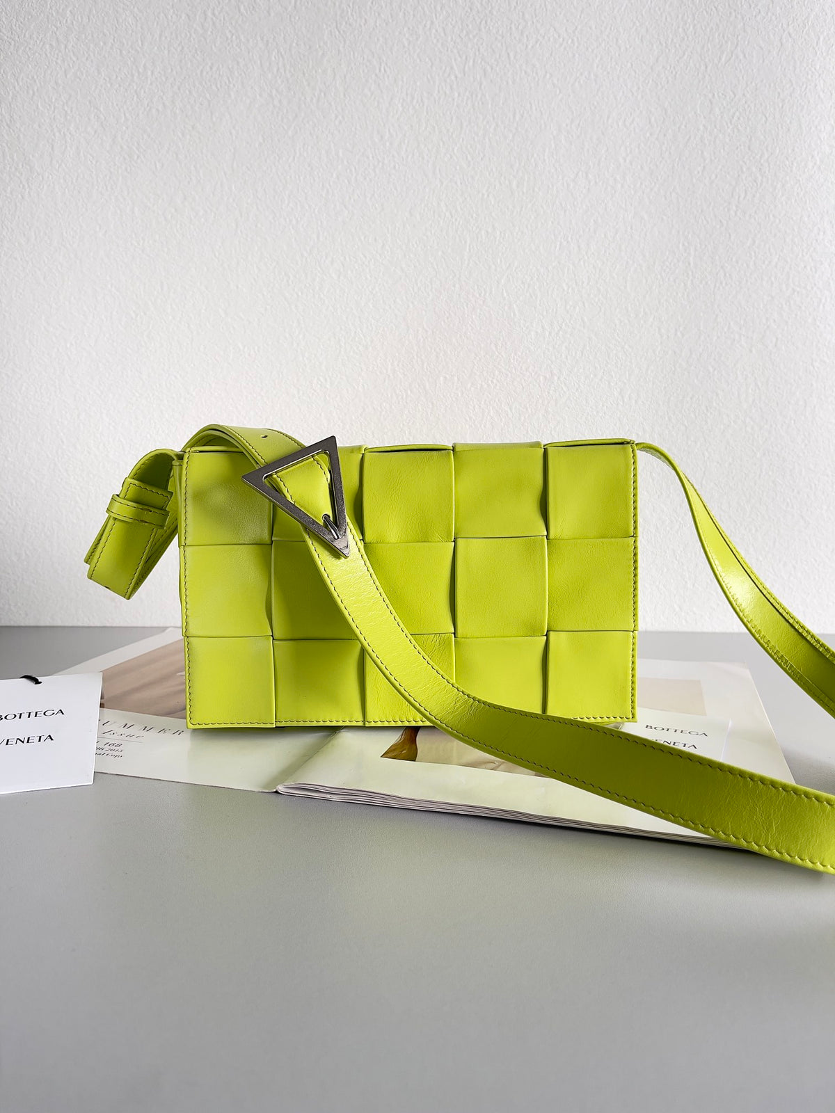 Bottega Veneta 667298 Yellow Designer Handbag