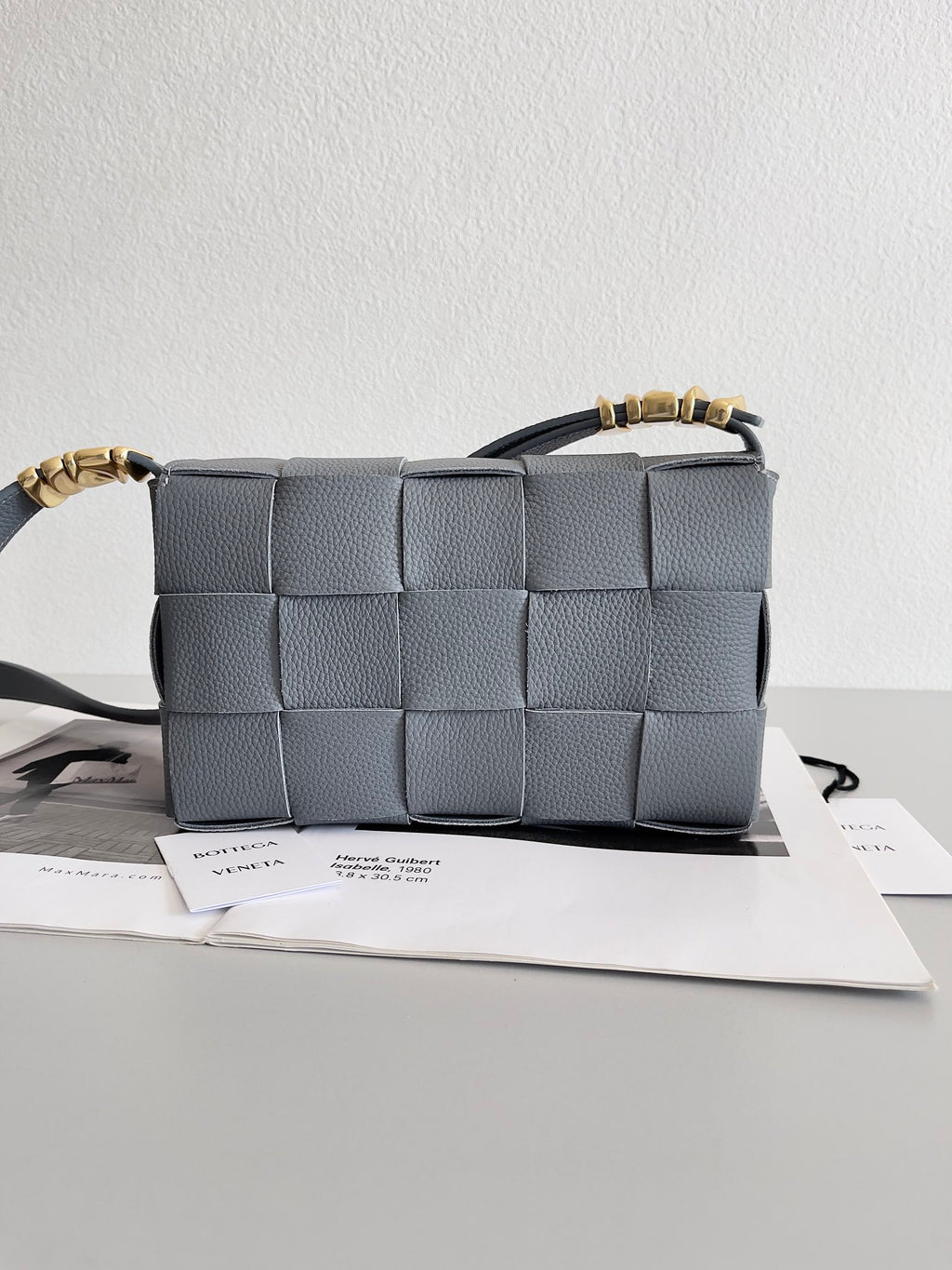 Bottega Veneta 666870 Silver Designer Handbag - detail image 5