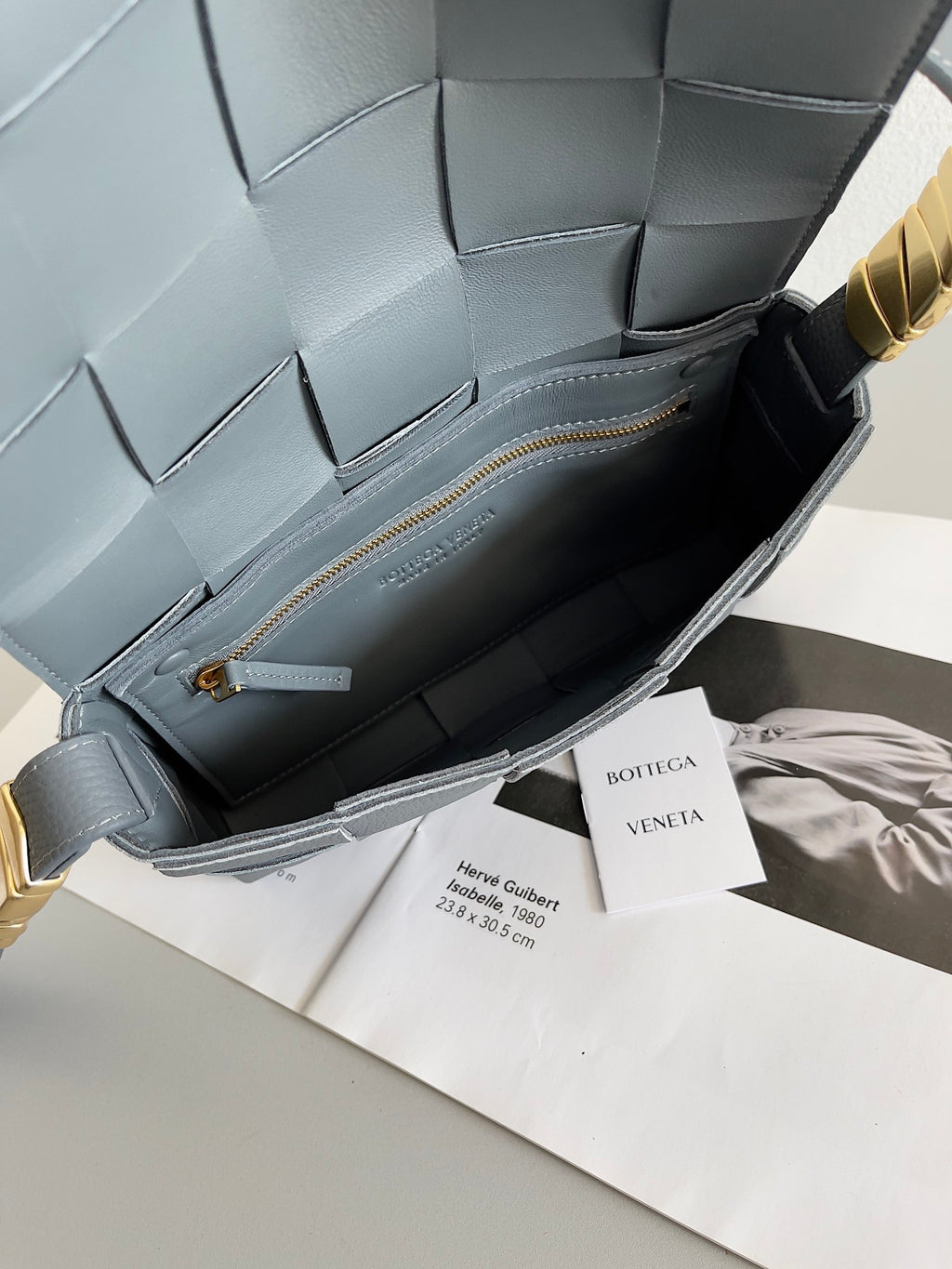 Bottega Veneta 666870 Silver Designer Handbag - detail image 9