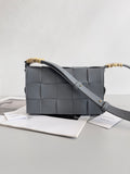 Bottega Veneta 666870 Silver Designer Handbag