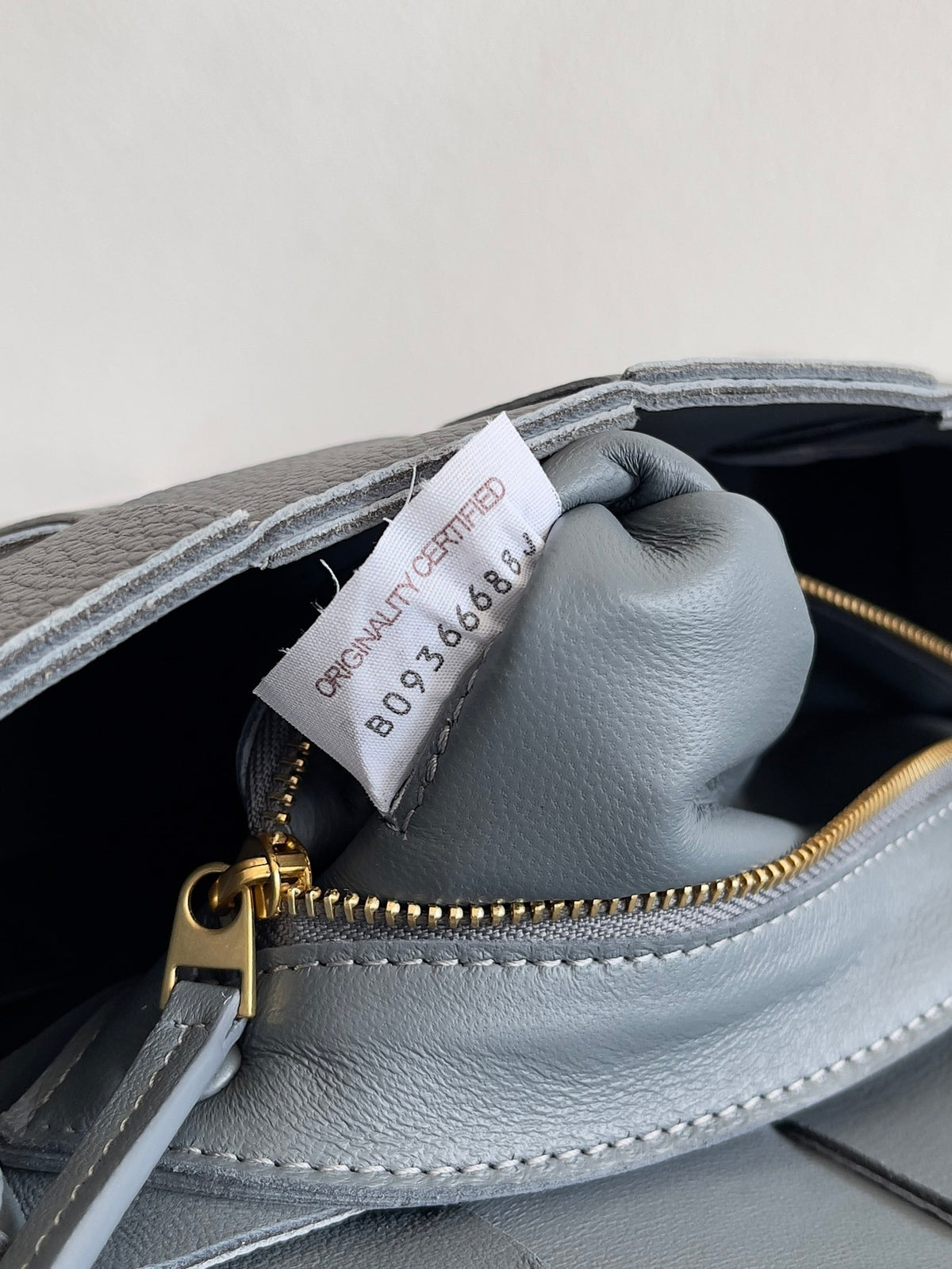 Bottega Veneta 666870 Silver Designer Handbag - detail image 7