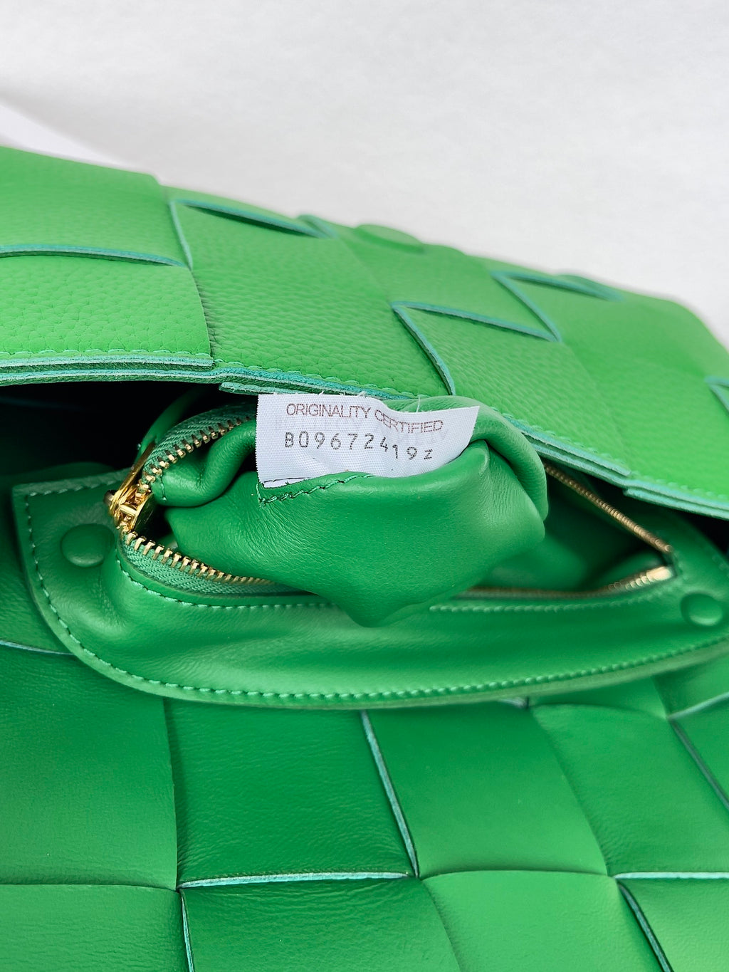 Bottega Veneta 666870 Green Designer Handbag - detail image 6