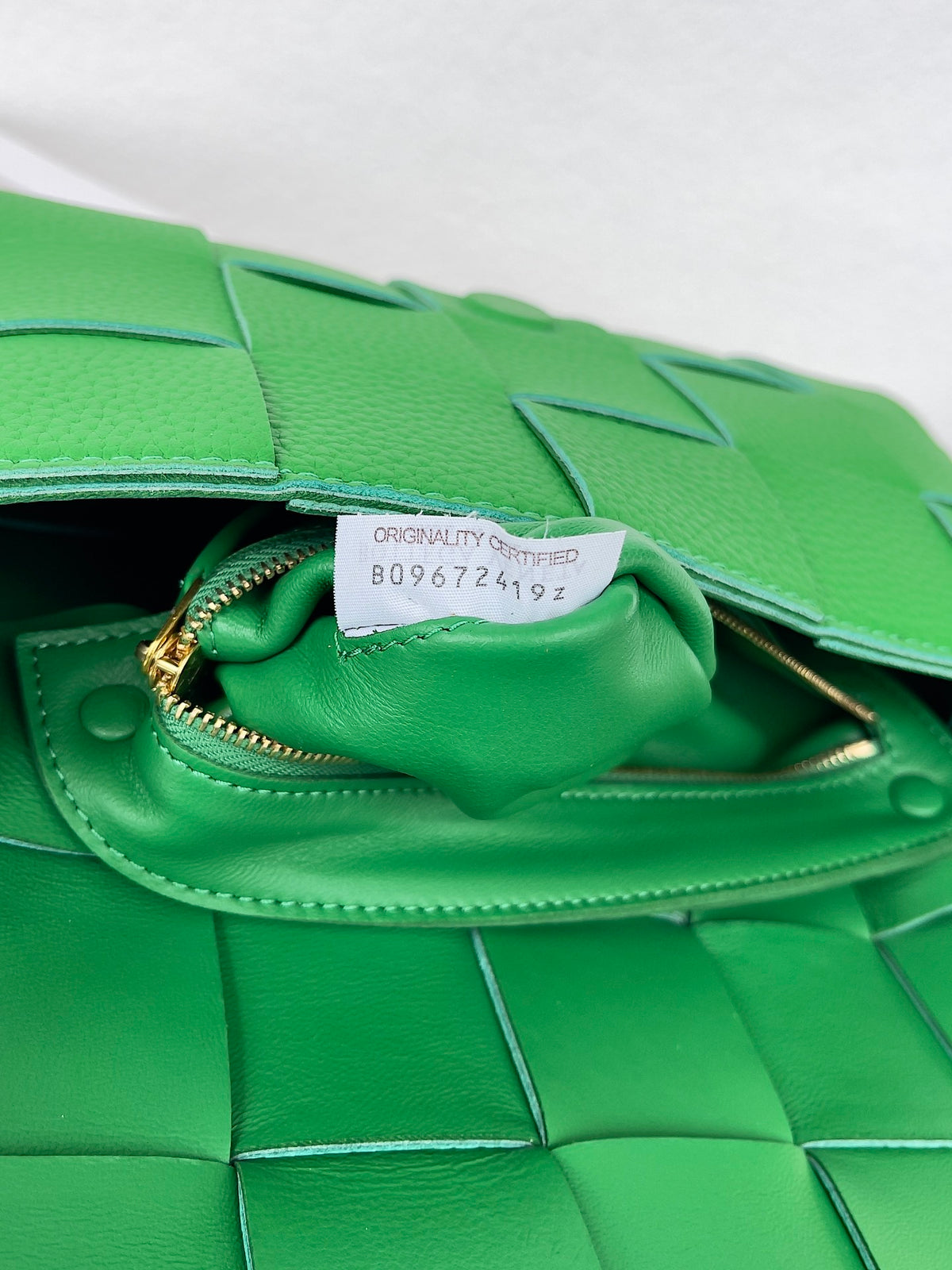 Bottega Veneta 666870 Green Designer Handbag - detail image 6