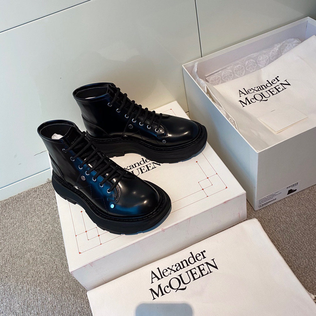 Alexander McQueen Black Boots EU 35-39 Edition 2